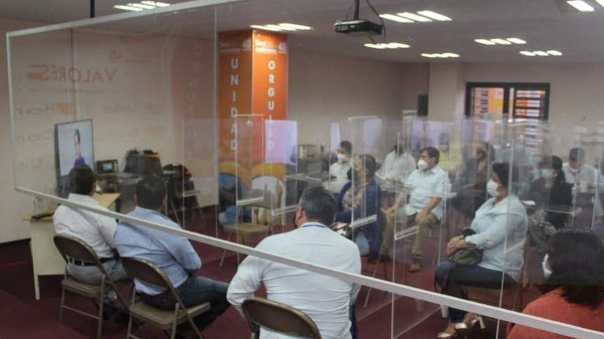 Una reunión del SNTE en Chiapas