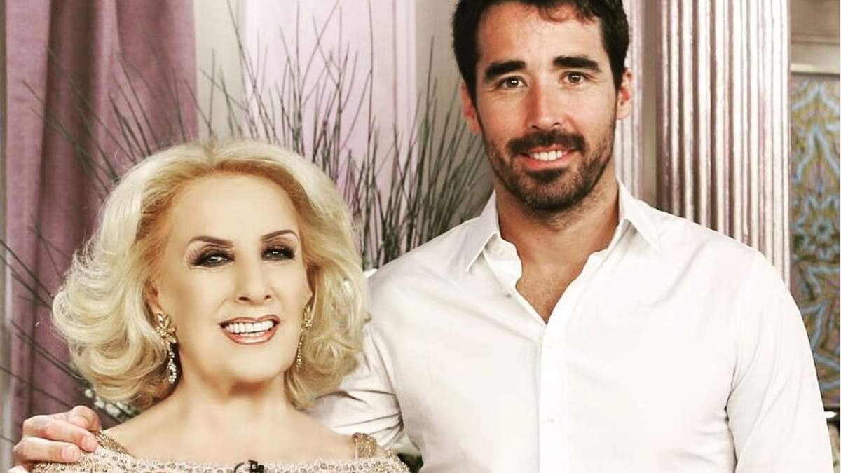 Mirtha Legrand y Nacho Viale. Fuente: (Instagram)