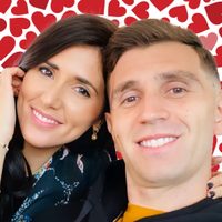 Un papá sensacional: Mandinha compartió una irresistible foto de Emiliano Martínez y Ava, su hija