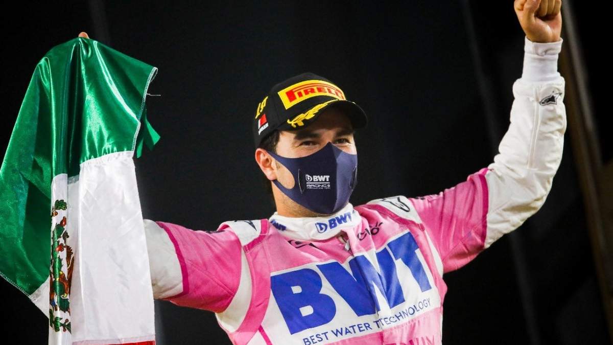 El piloto mexicano, Sergio "Checo" Pérez