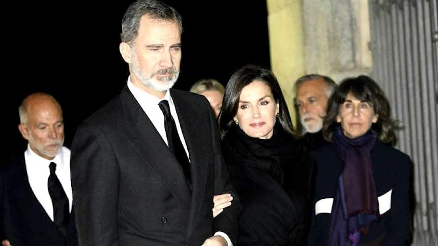El Rey Felipe y la Reina Letizia, otra vez de luto. Fuente: (Instagram)