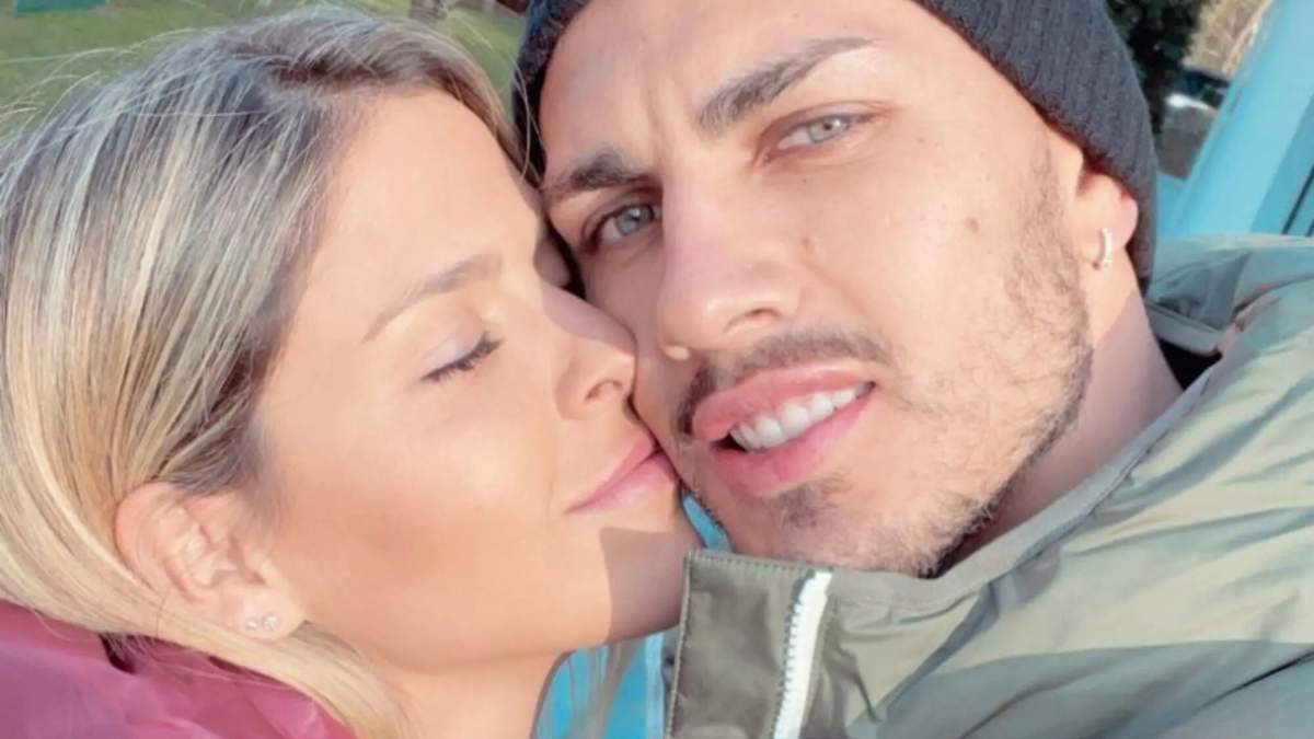 Camila Galante y Leandro Paredes. Fuente: (Instagram)
