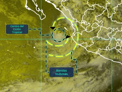Huracán "Enrique" se degradó a tormenta tropical
