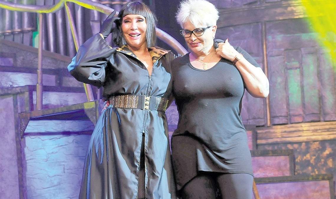 Carmen Barbieri y Moria Casán. Fuente: (Instagram)