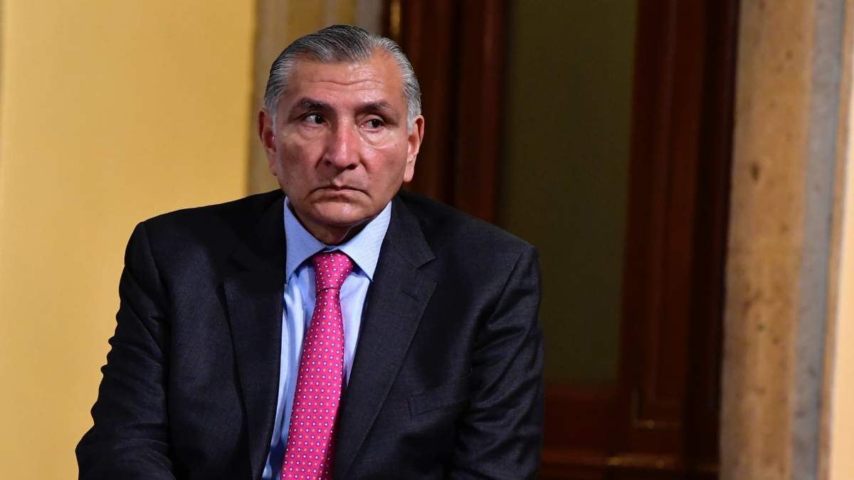 El secretario de Gobernación, Adán Augusto López
