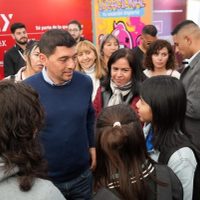 La Expo Vocacional llegó por primera vez a Rincón de los Sauces: Koopmann inauguró el evento