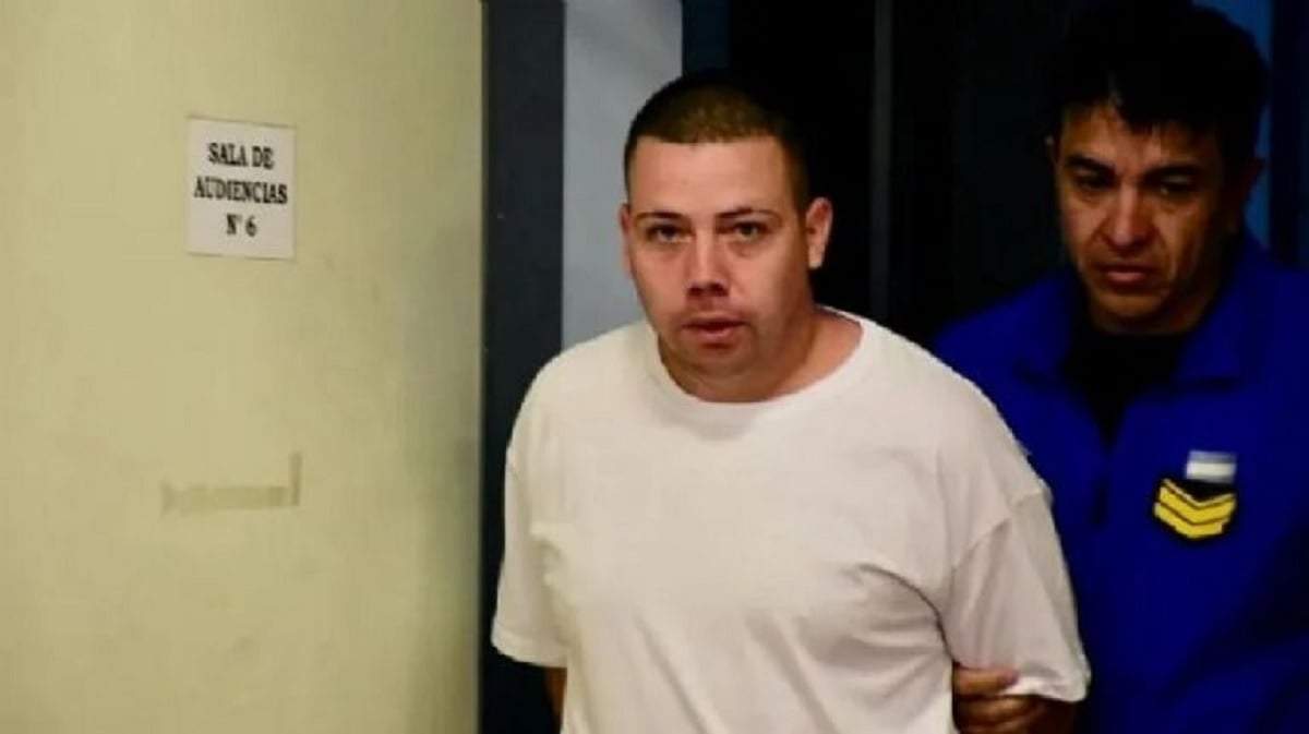 Federico Abello, sentenciado a 11 años y 8 meses de prisión por homicidio. Fuente: (Matías Subat)