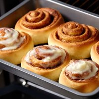 Rolls de canela versión más sana: para disfrutar de una merienda dulce rica y sin culpa