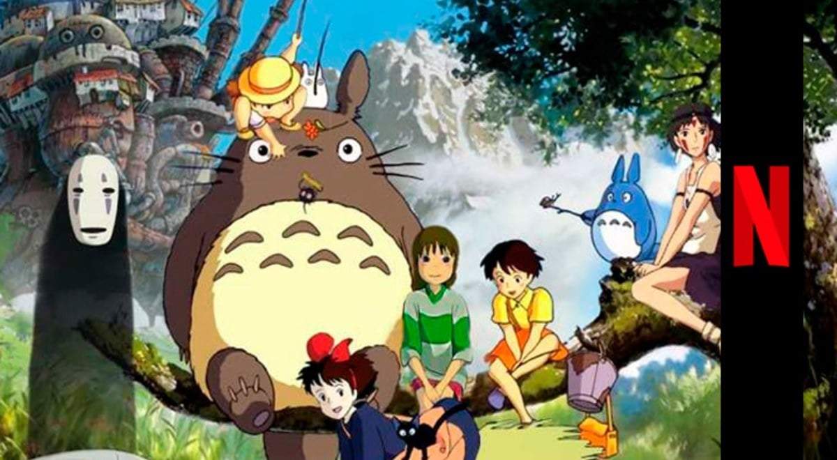 Películas de Studio Ghibli. Fuente: (Twitter).