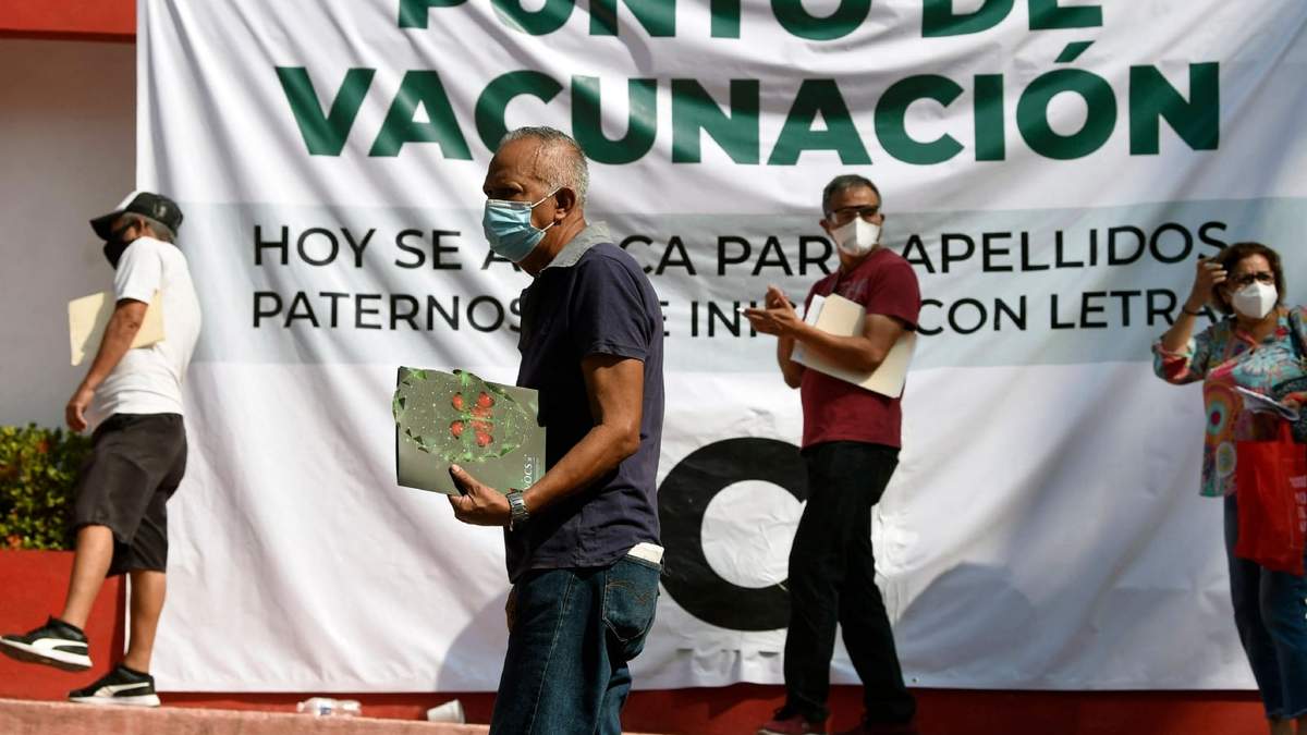 Campaña de vacunación contra el coronavirus en México. Fuente: (Twitter)