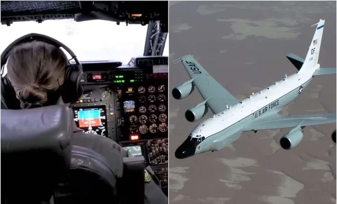 Avión de la Fuerza Aérea de EU sobrevoló el Mar de Cortés