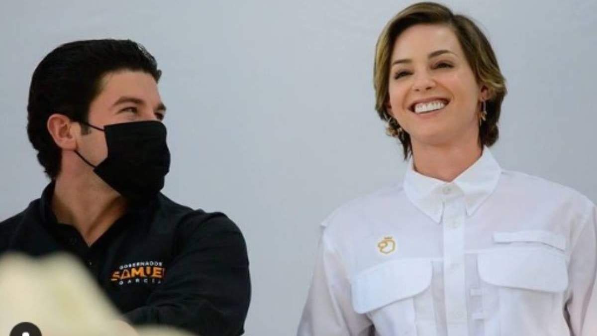 Mariana Rodríguez y su esposo el gobernador de NL, Samuel García