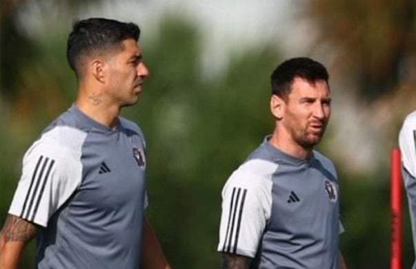 Luis Suárez y Messi. En el Inter Miami