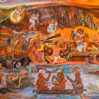 El inframundo maya de Rina Lazo se integra a la colección del Museo Palacio de Bellas Artes