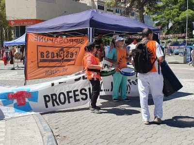 Siprosapune inició un paro de 24 horas: insisten en que se sancione la Ley de Carrera Profesional
