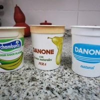 Reciclá el pote de yogurt y hacé esta hermosa y fácil cucharita para servir la yerba del mate