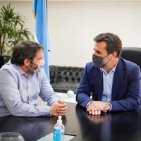 Darío Martínez se reunió con Federico Bernal: “Tenemos un gran año por delante”