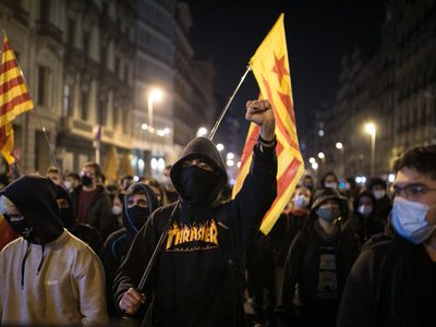 Disturbios en España por quinta noche consecutiva: exigen la liberación de Pablo Hasel