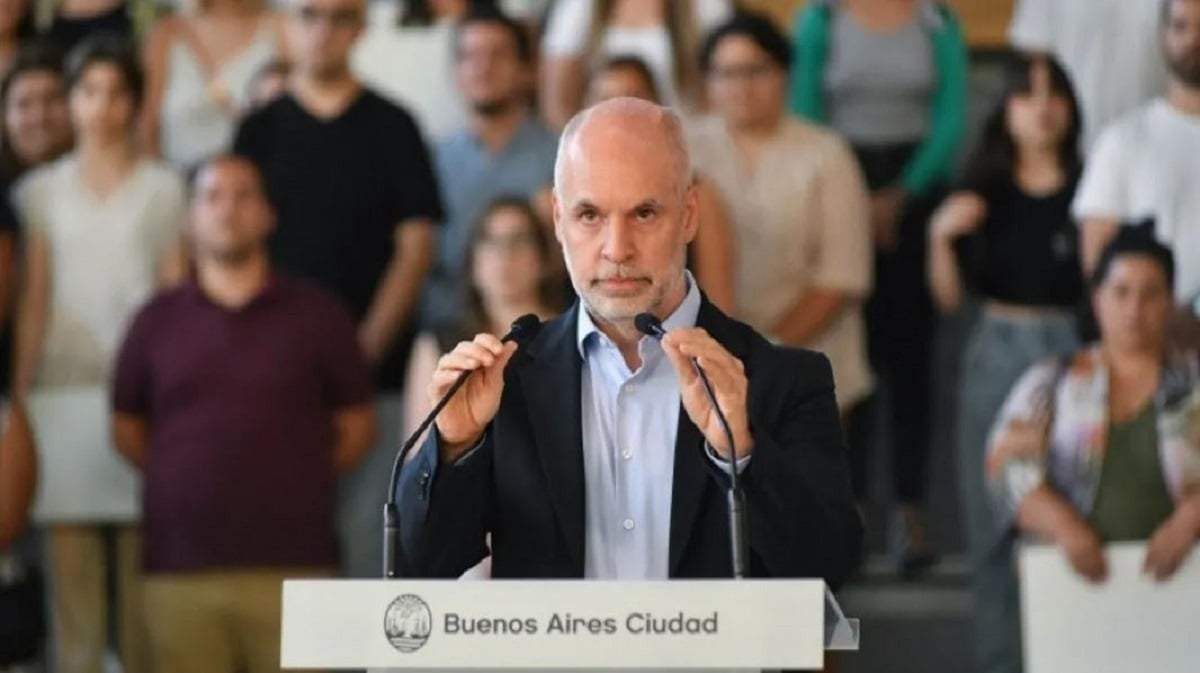 Horacio Rodríguez Larreta, Jefe de Gobierno Ciudad de Buenos Aires. Fuente: (A24)