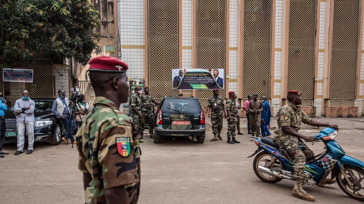 Golpe de Estado en Guinea. Fuente: (Twitter)