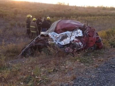 Falleció un joven en un siniestro vial sobre ruta provincial Nº7 en San Patricio del Chañar