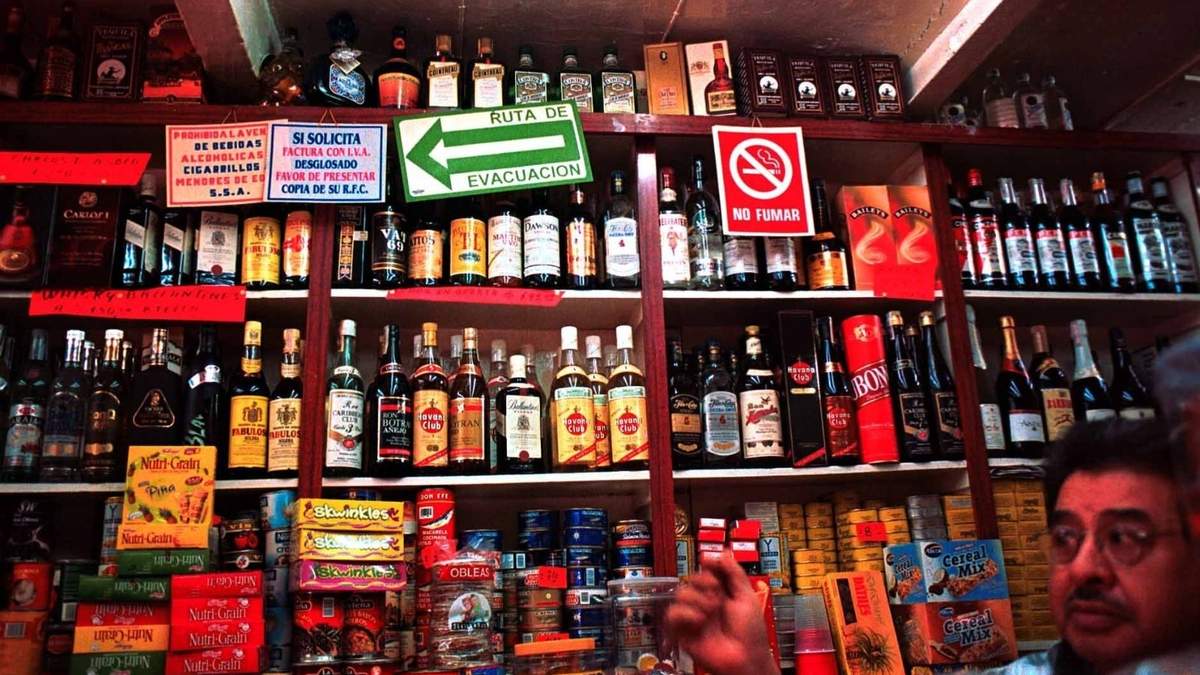 Venda de bebidas alcohólicas