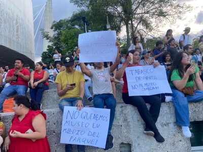Museo de la 4T detona protestas en Tabasco; temen por destino de piezas olmecas