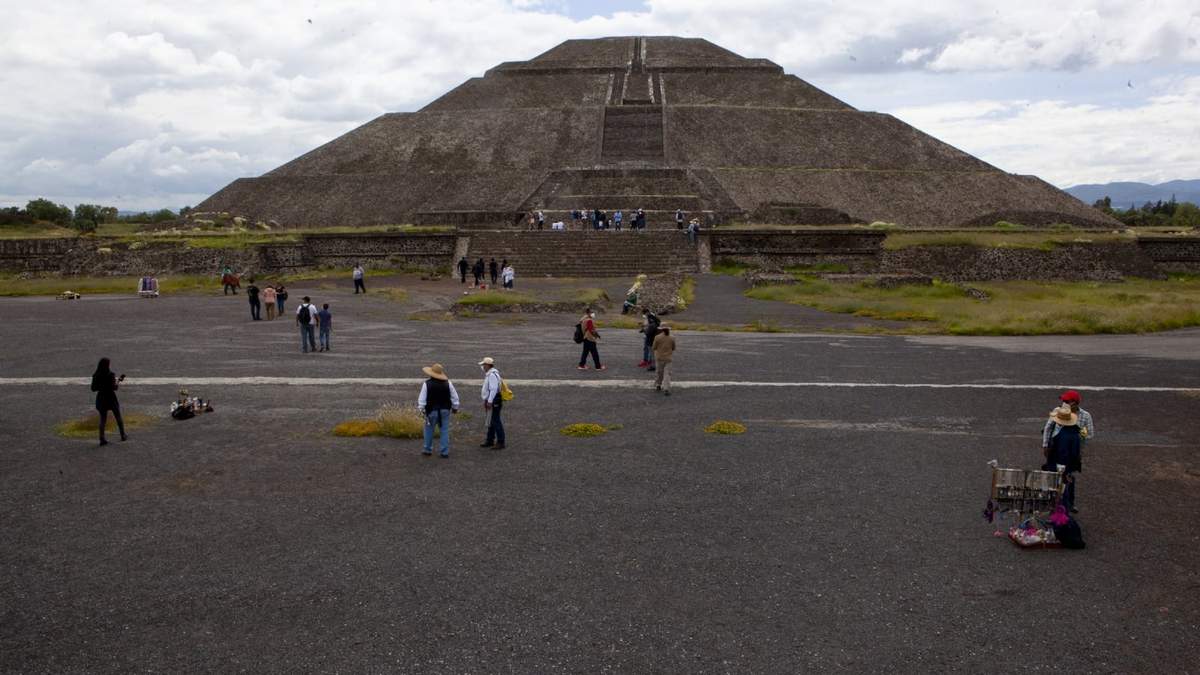 La zona arqueológica de Teotihuacan