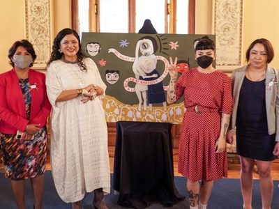 Conmemoran el centenario de la llegada de Gabriela Mistral a México