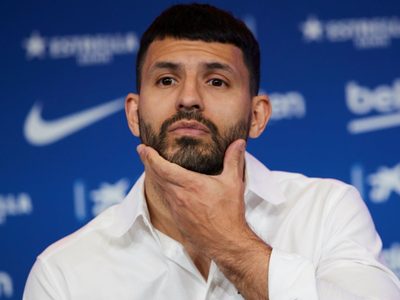 Al igual que Gianinna Maradona, el Kun Agüero vivió un difícil momento con su hijo Benjamín