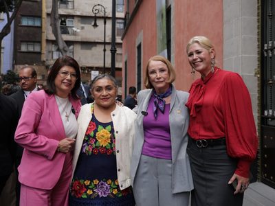 Laura Itzel Castillo destaca la llegada de mujeres a la mesa directiva del Senado