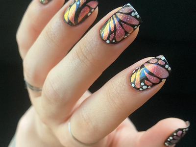 Nail Art: aprovechá el verano para presumir estos diseños de uñas tan hermosos con mariposas
