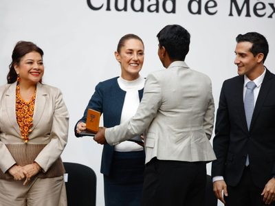 Sheinbaum encabeza la entrega del Premio Nacional del Deporte