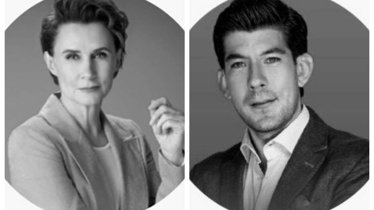 Denise Maerker y Manuel López San Martín