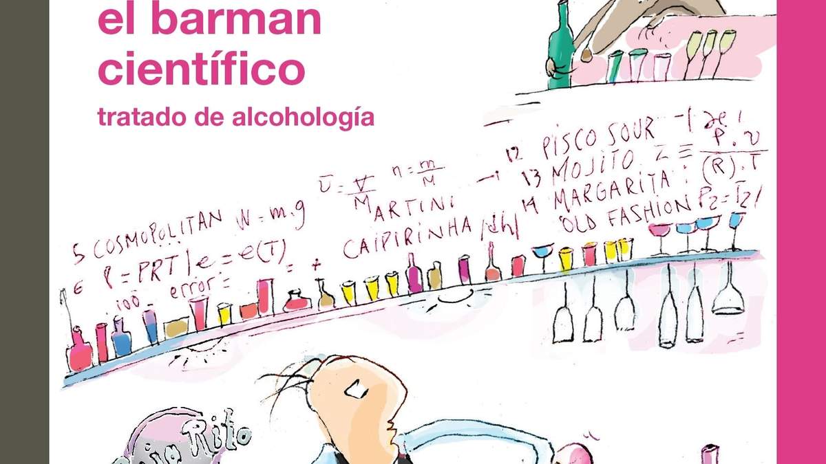 Libros de ciencia y gastronomía. Fuente: (Instagram)