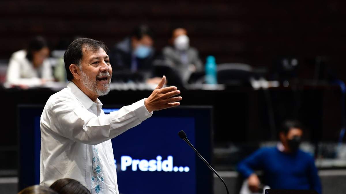 El diputado Gerardo Fernández Noroña