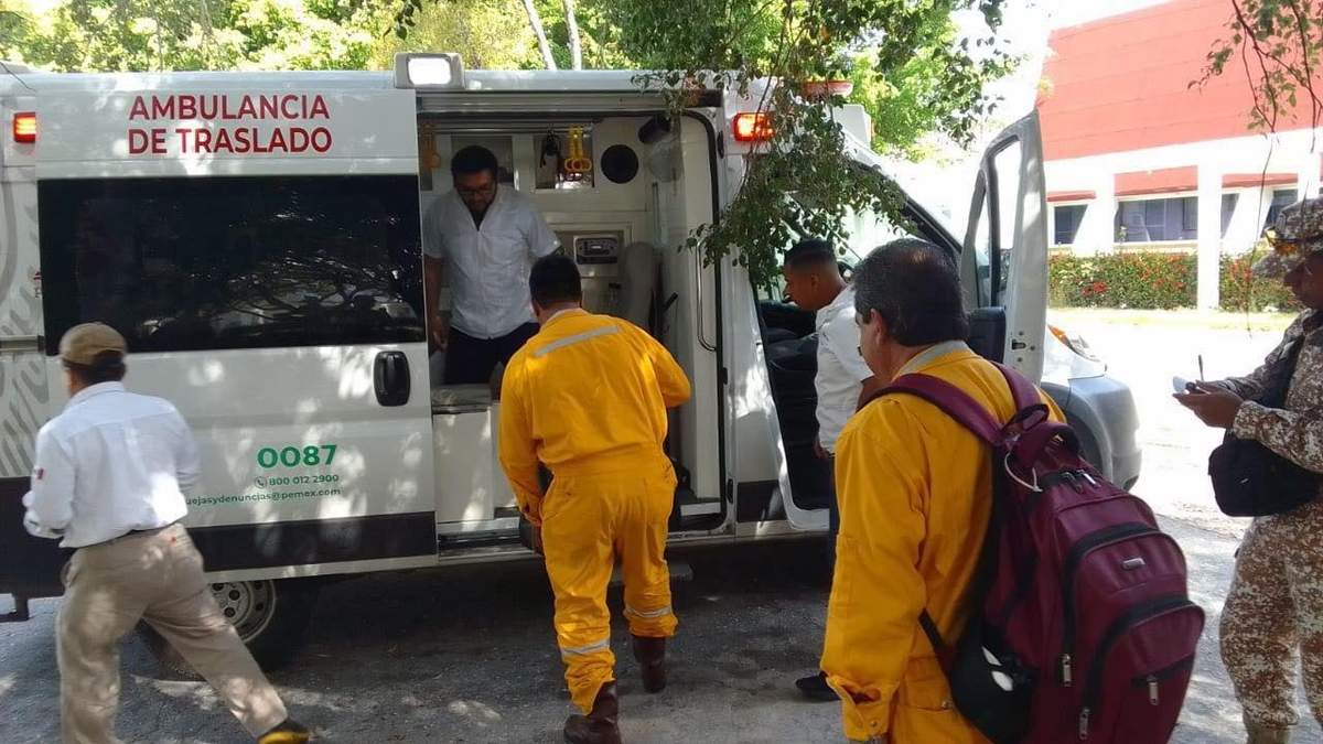 Revisión médica a trabajadores atacados