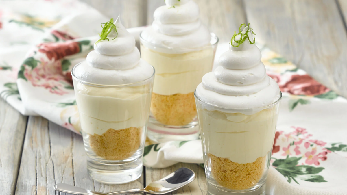 Postre de limón. Fuente: (Instagram)