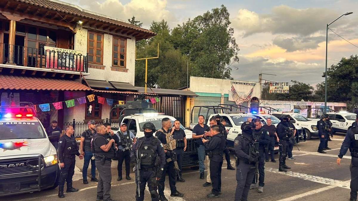 Fuerzas de seguridad tras el ataque
