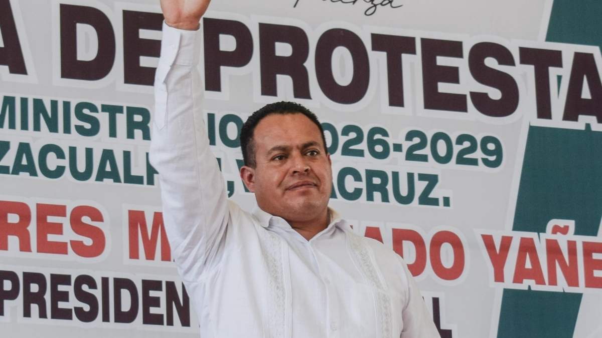 El alcalde de Zacualpan, Andrés Maldonado Yáñez