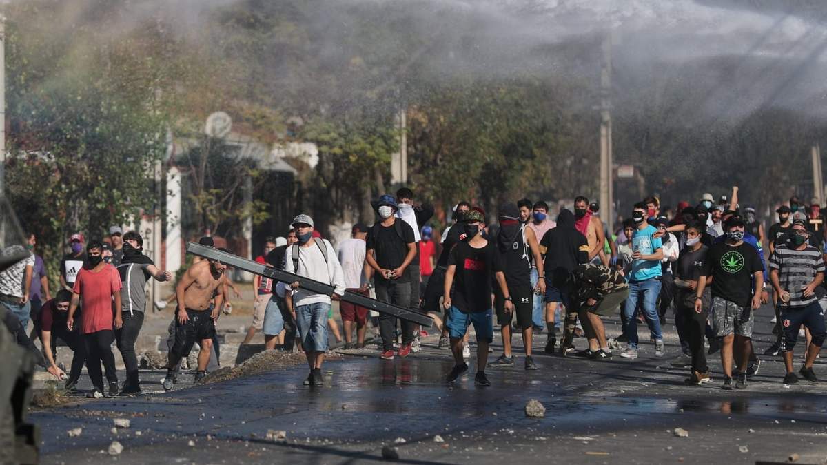 Protestas en medio de la pandemia. Fuente: (Twitter)