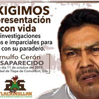 Denuncian desaparición del activista Arnulfo Cerón; responsabilizan a alcalde de Tlapa