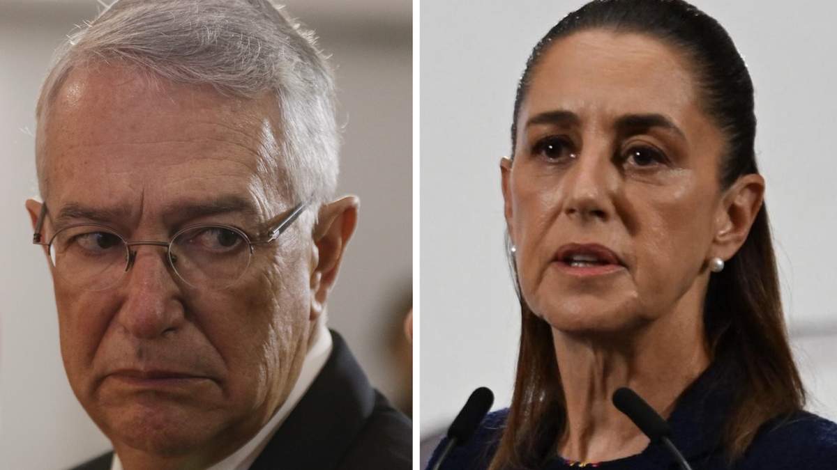 Ricardo Salinas Pliego y Claudia Sheinbaum