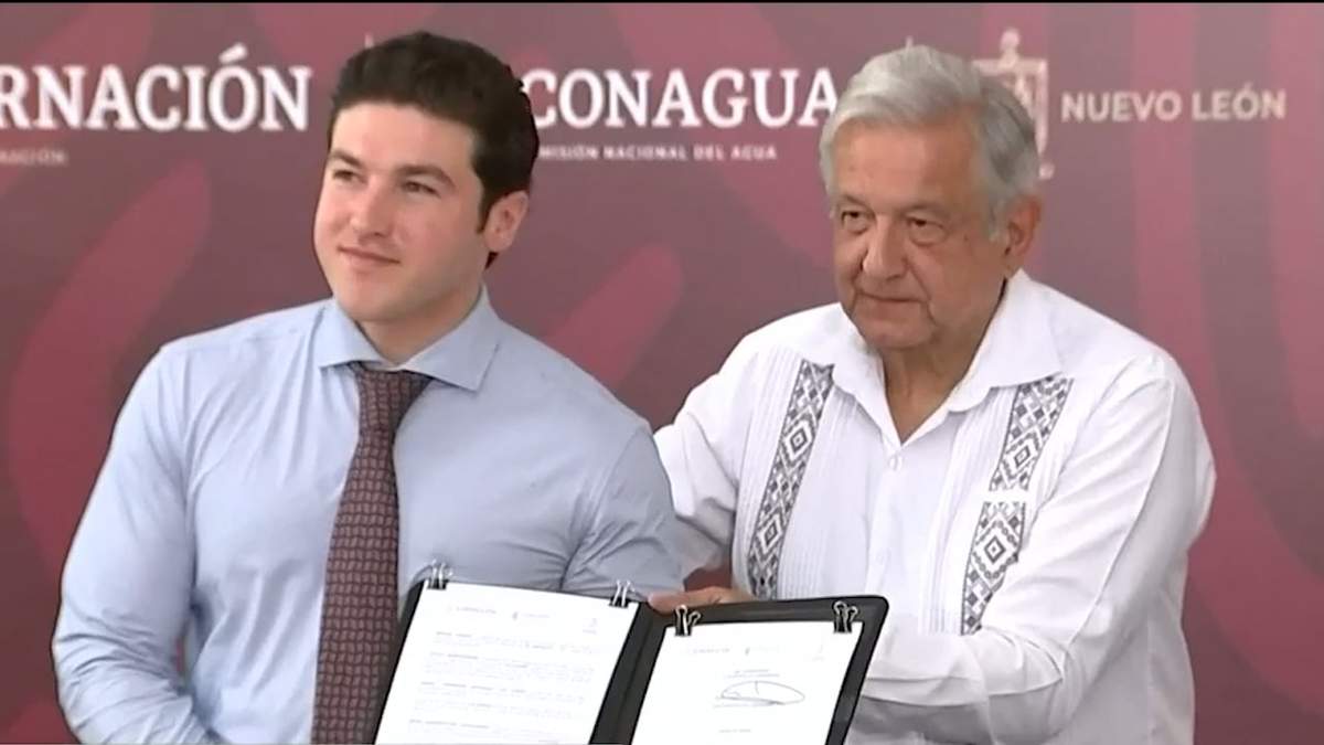 Samuel García y López Obrador