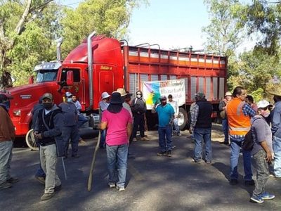 Bloquean carreteras en Michoacán para exigir la liberación de la ambientalista María Cruz Paz Zamora