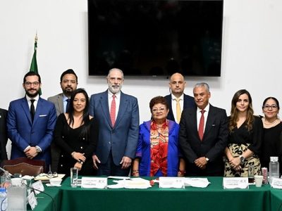 Cómoda comparecencia para Ernestina Godoy en busca de su reelección en la FGJCDMX