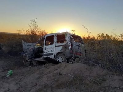 Grave accidente al sur de General Roca: falleció un camarógrafo de Canal 10