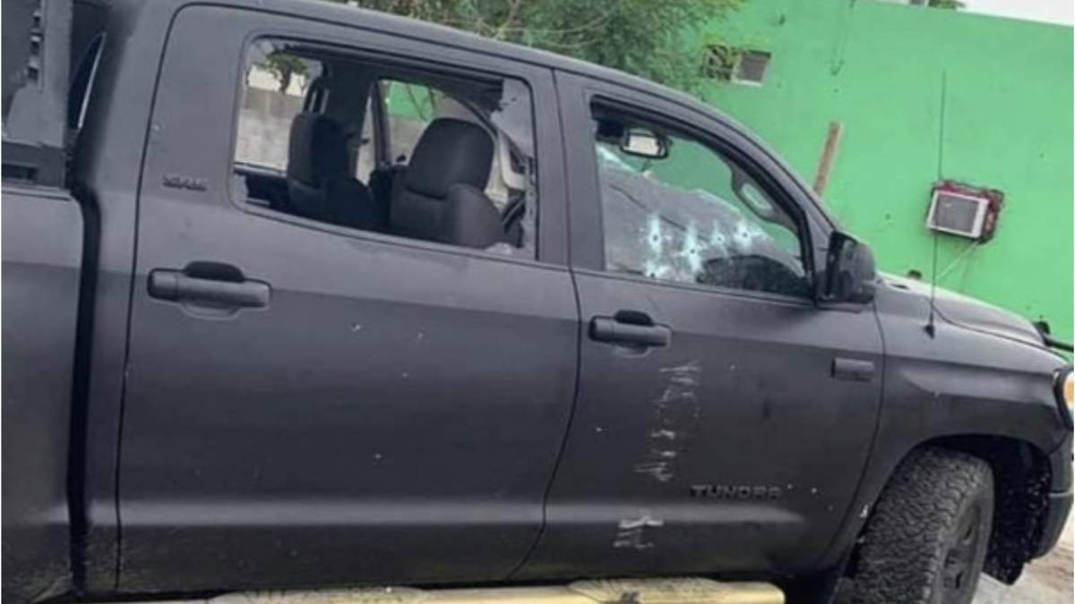 Una de las imágenes que en su momento circularon sobre la masacre de ocho personas el 5 de septiembre de 2019, en la colonia Valles de Anáhuac
