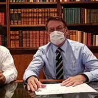 Jair Bolsonaro apareció con un barbijo y se realizó el test de covid-19. ¿Cuál fue el resultado?