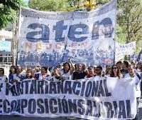 ¡Continúa el reclamo!: multitudinaria marcha de ATEN